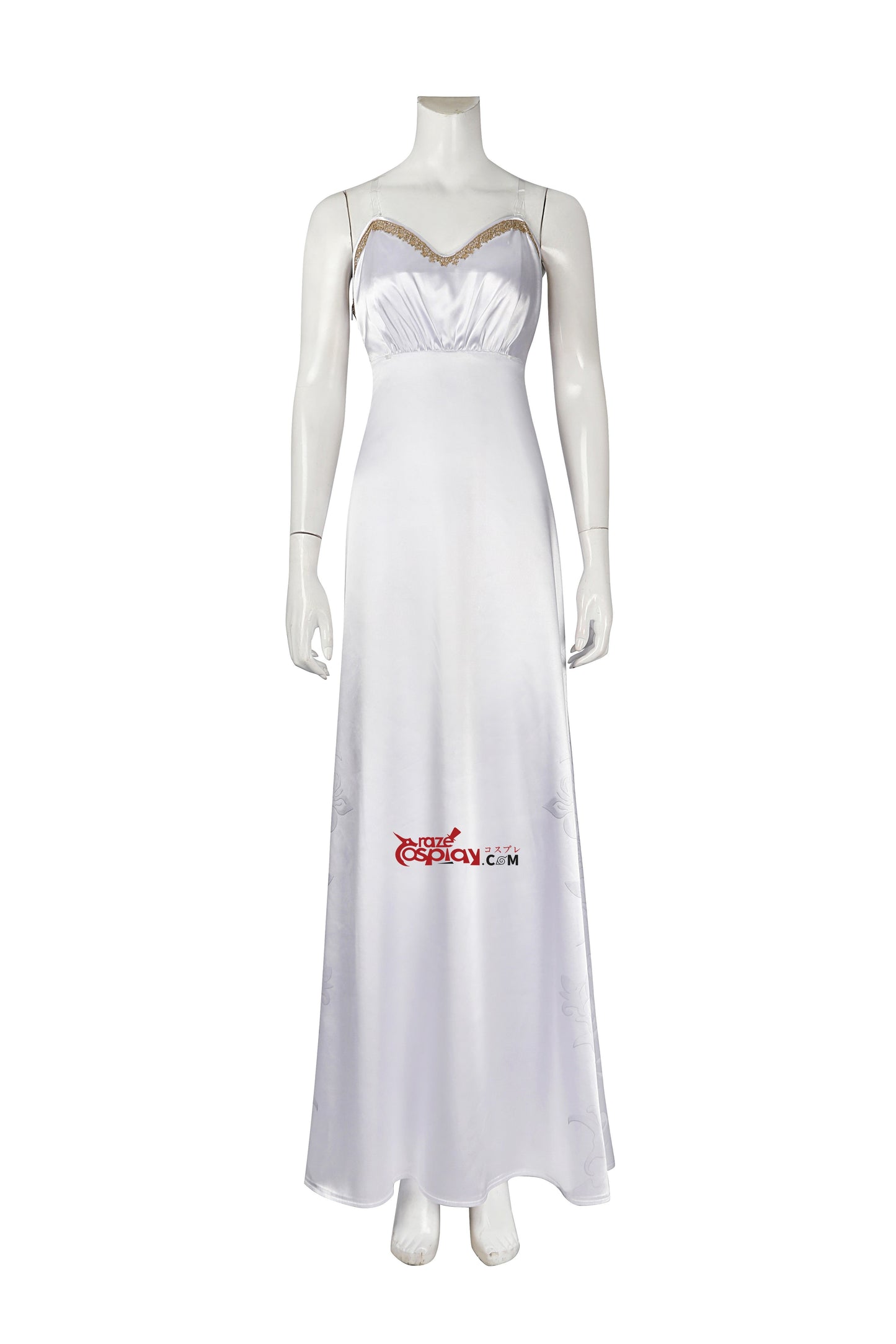 Aerith White Dress Cosplay Costume