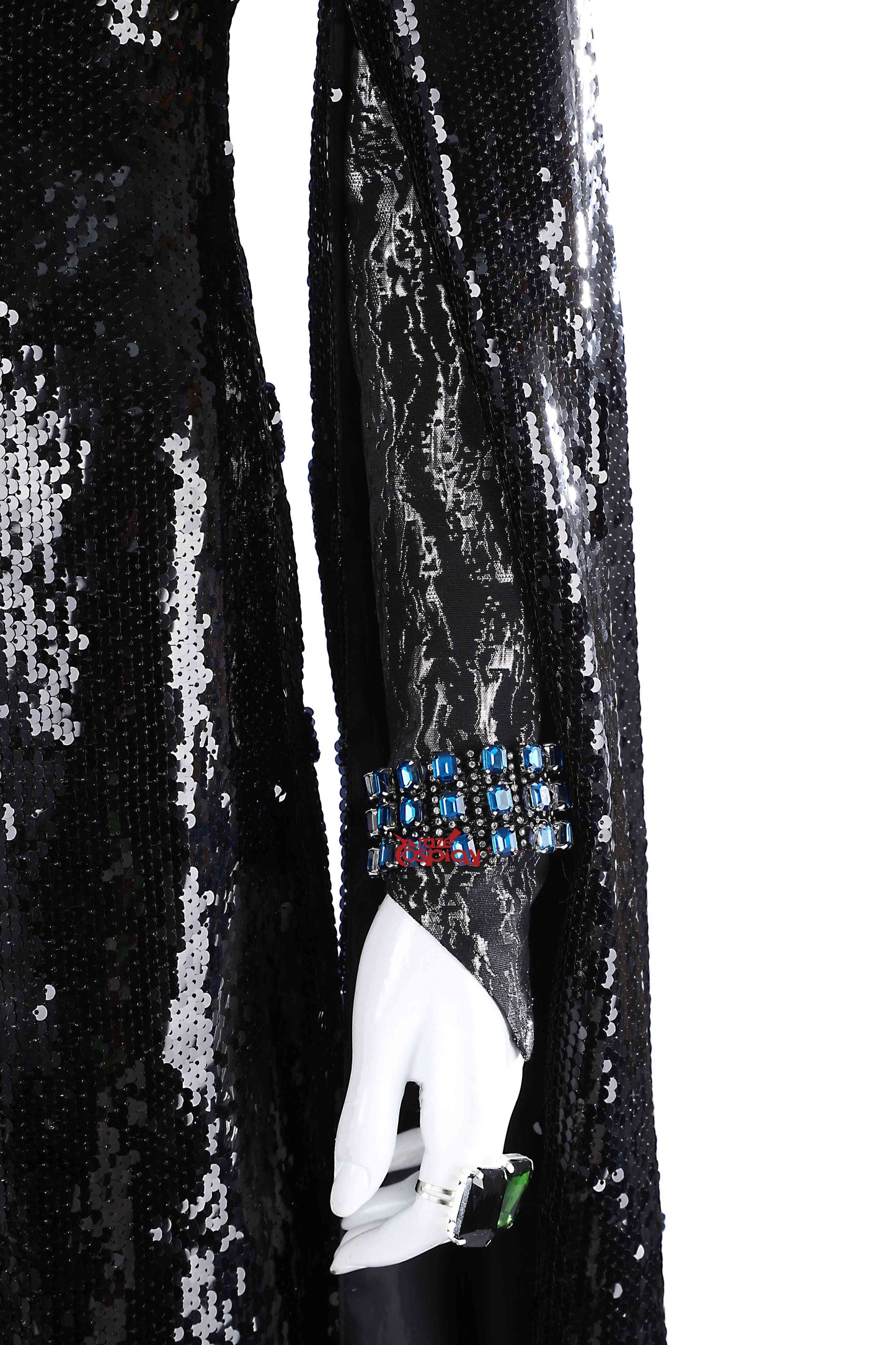 Queen Black Dress Cosplay Costume