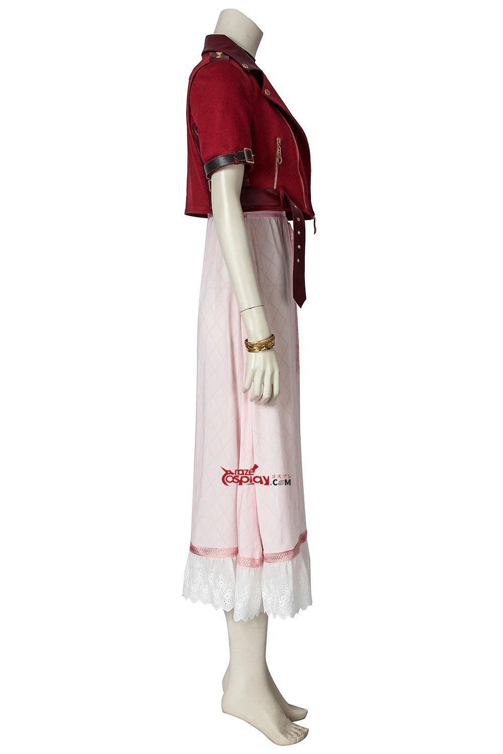 Aerith Gainsborough Dress Cosplay Costume