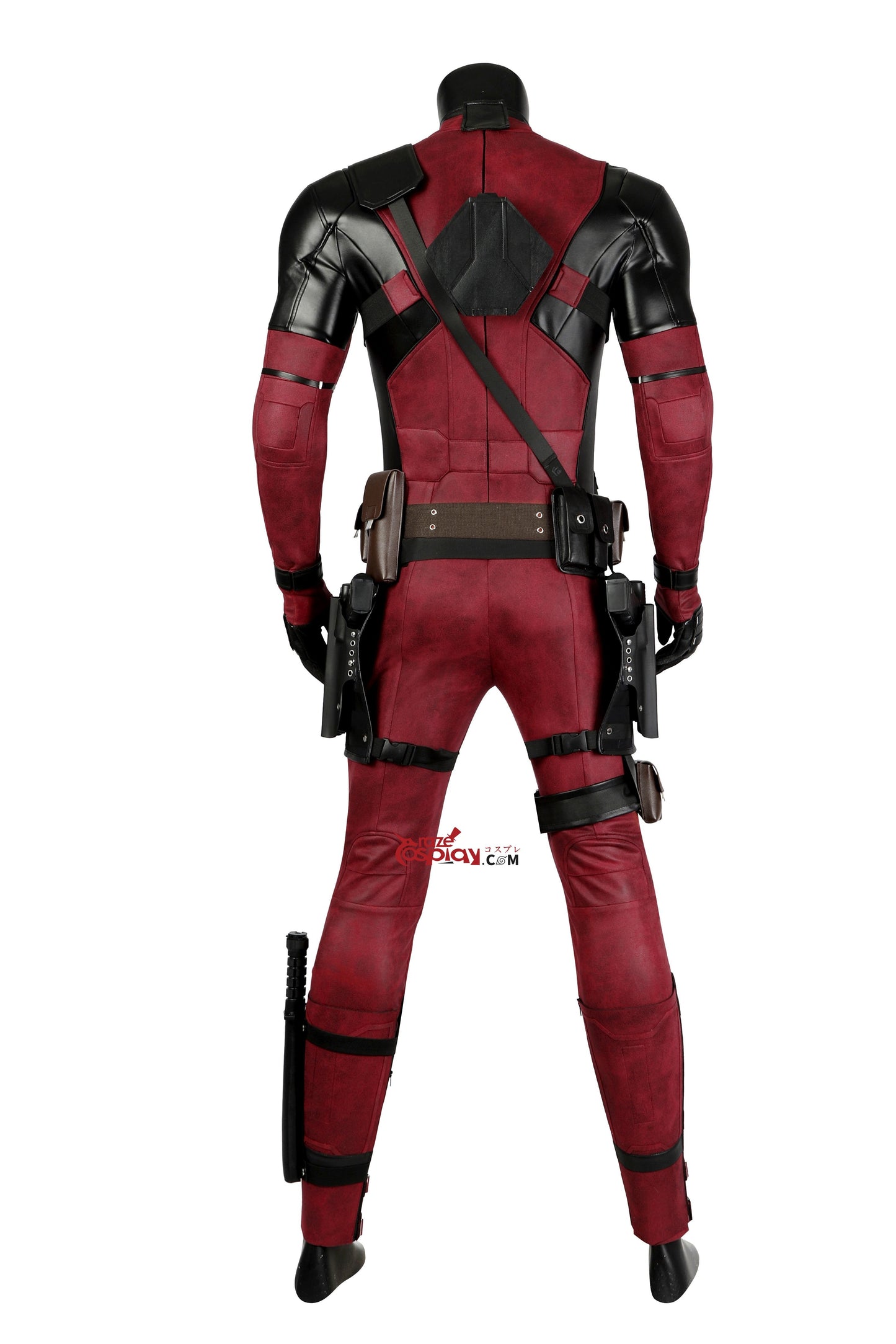 Wade Wilson Suede Outfit Cosplay Costume