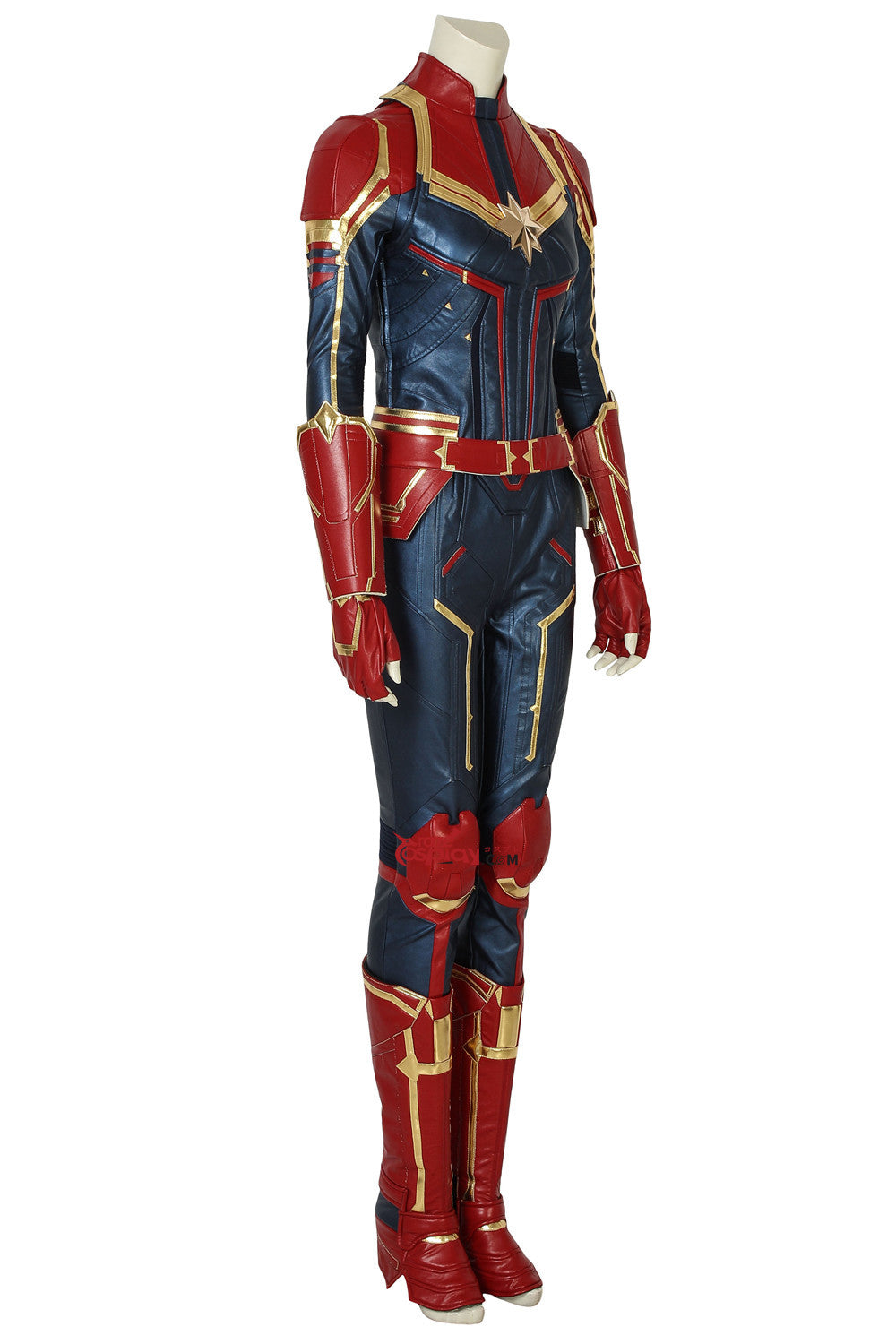 Carol Danvers Outfit Cosplay Costume