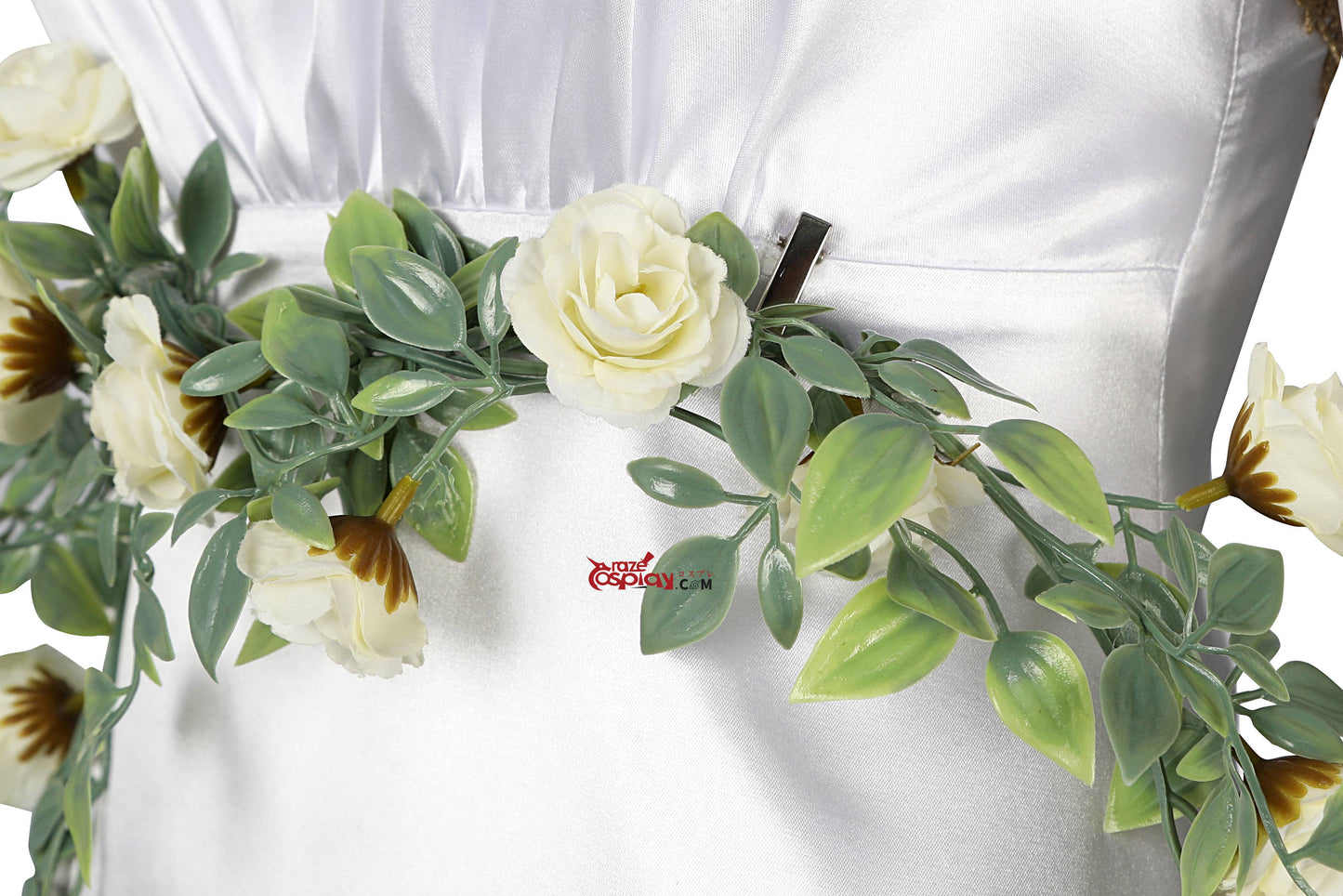 Aerith White Dress Cosplay Costume
