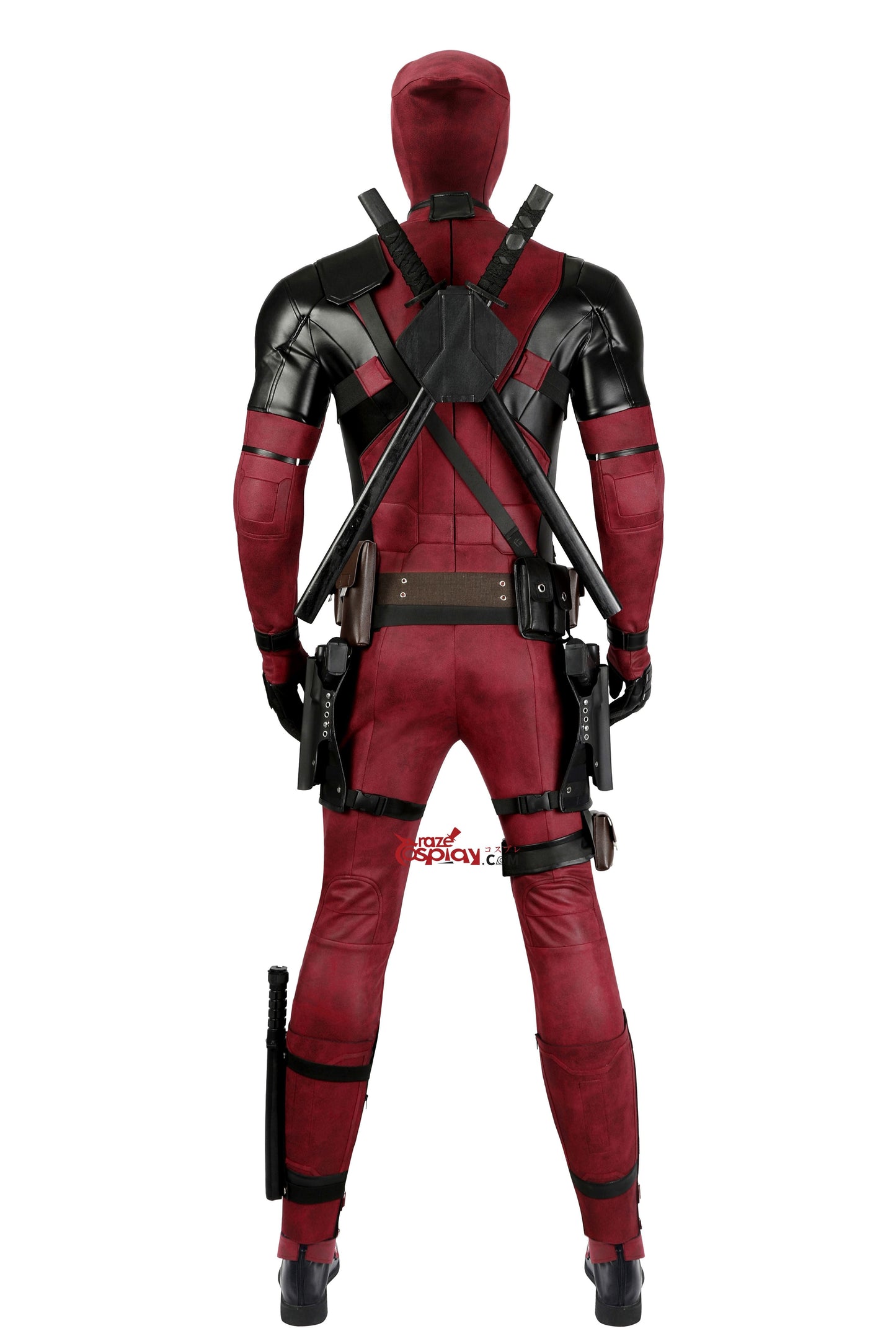 Wade Wilson Suede Outfit Cosplay Costume