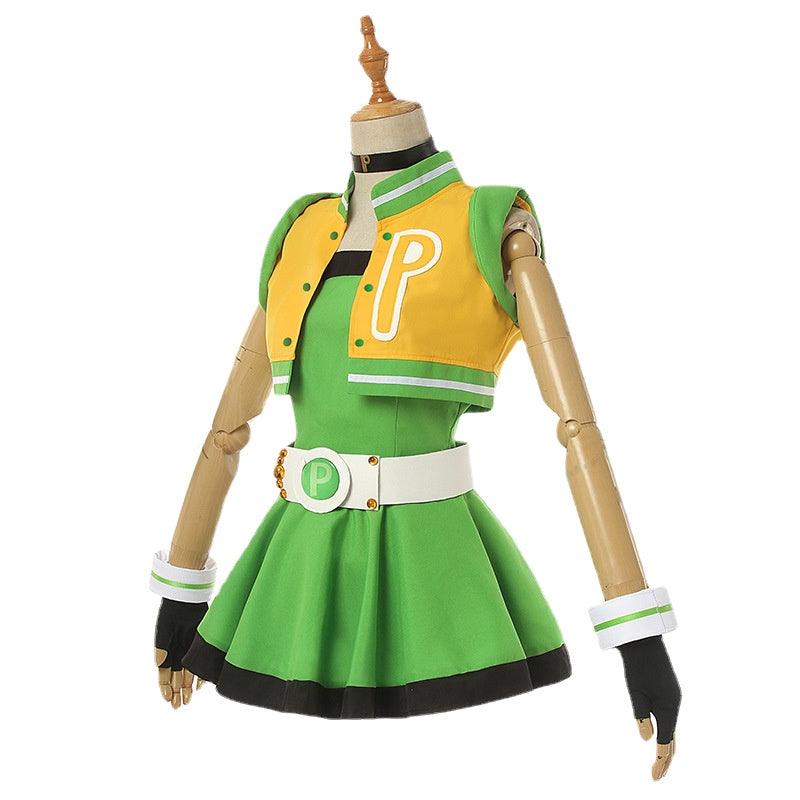 Buttercup Outfit The Powerpuff Girls Kaoru Matsubara Cosplay Costume