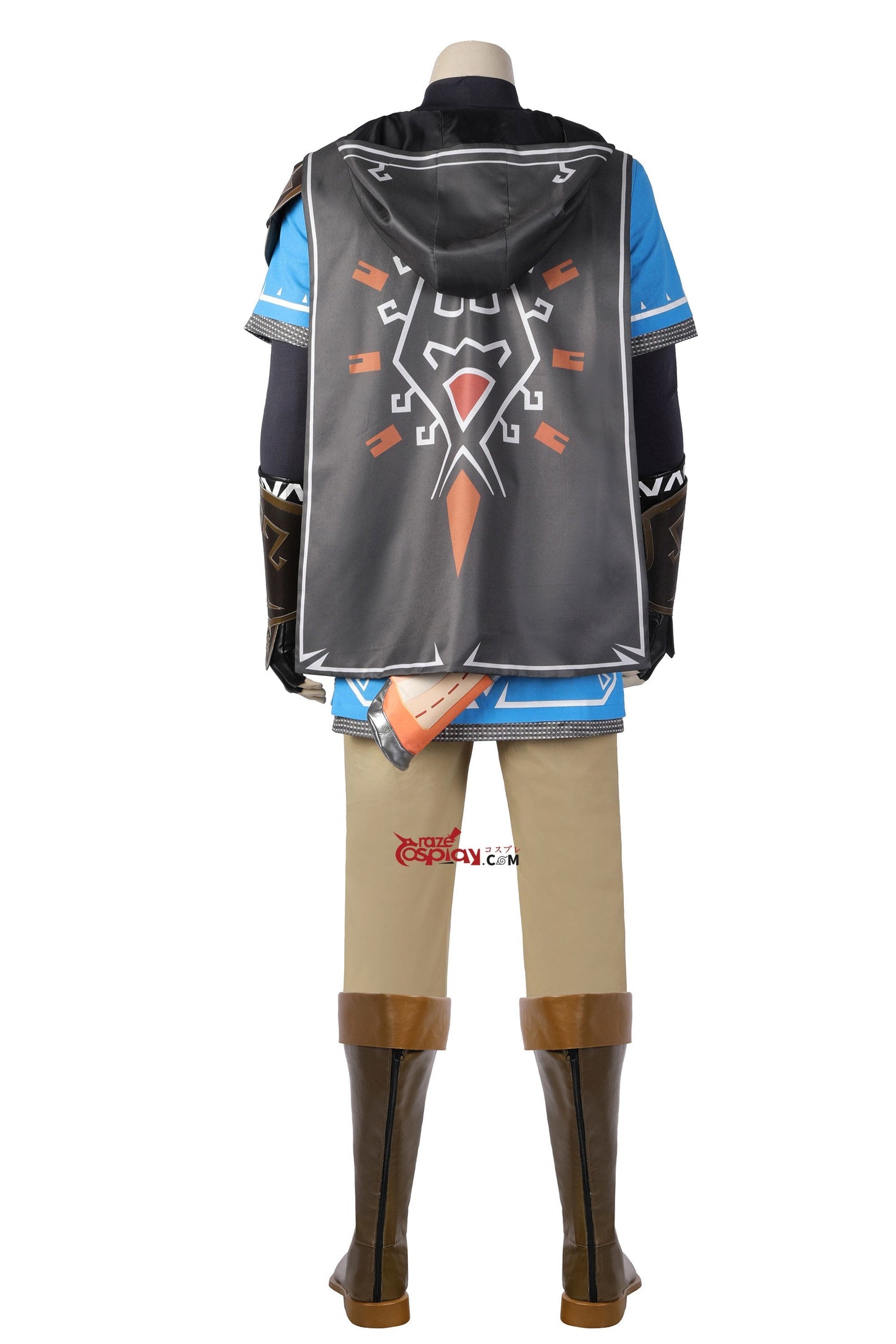 Zelda Link Blue Outfit Cosplay Costume