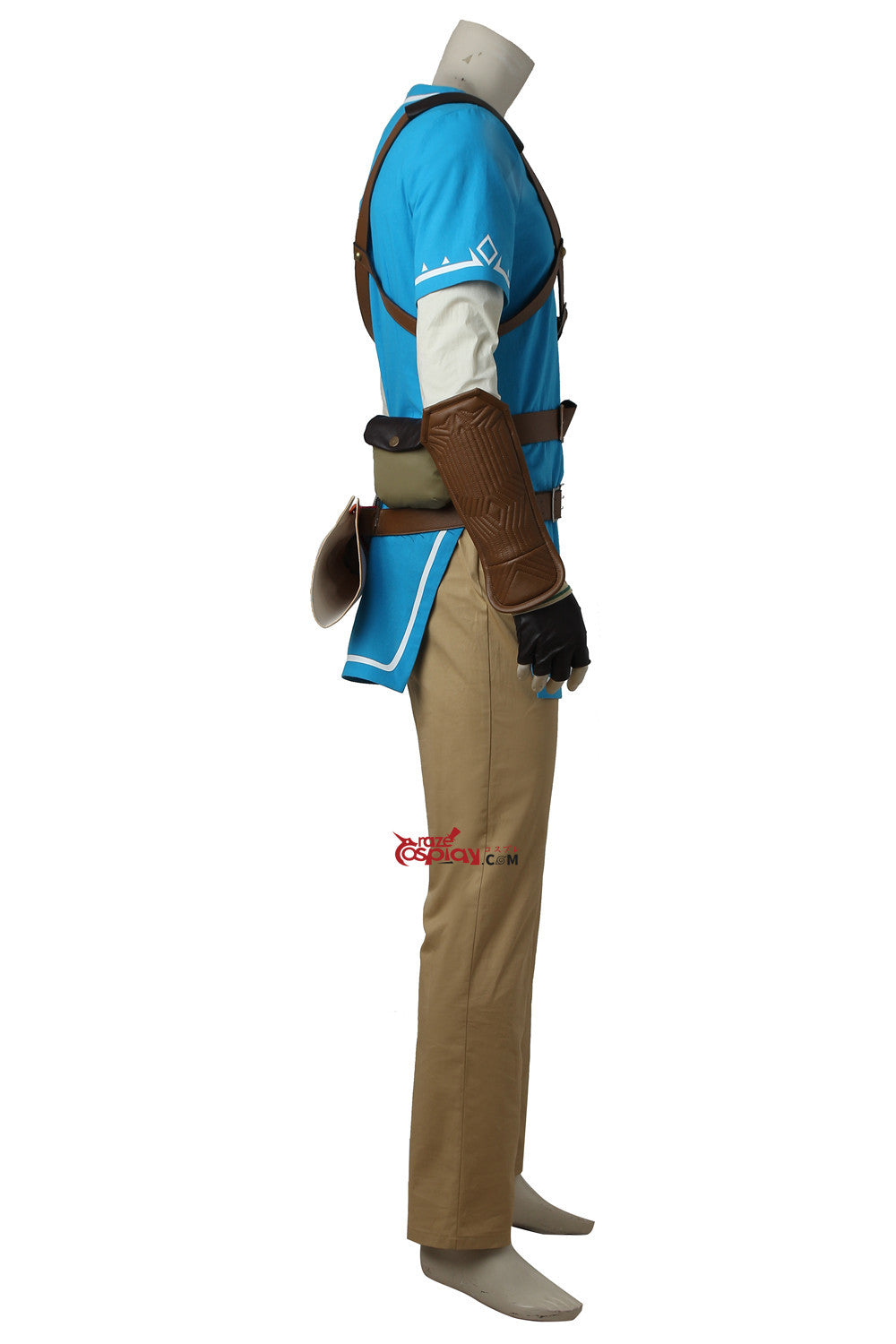 Zelda Link Blue Outfit Cosplay Costume