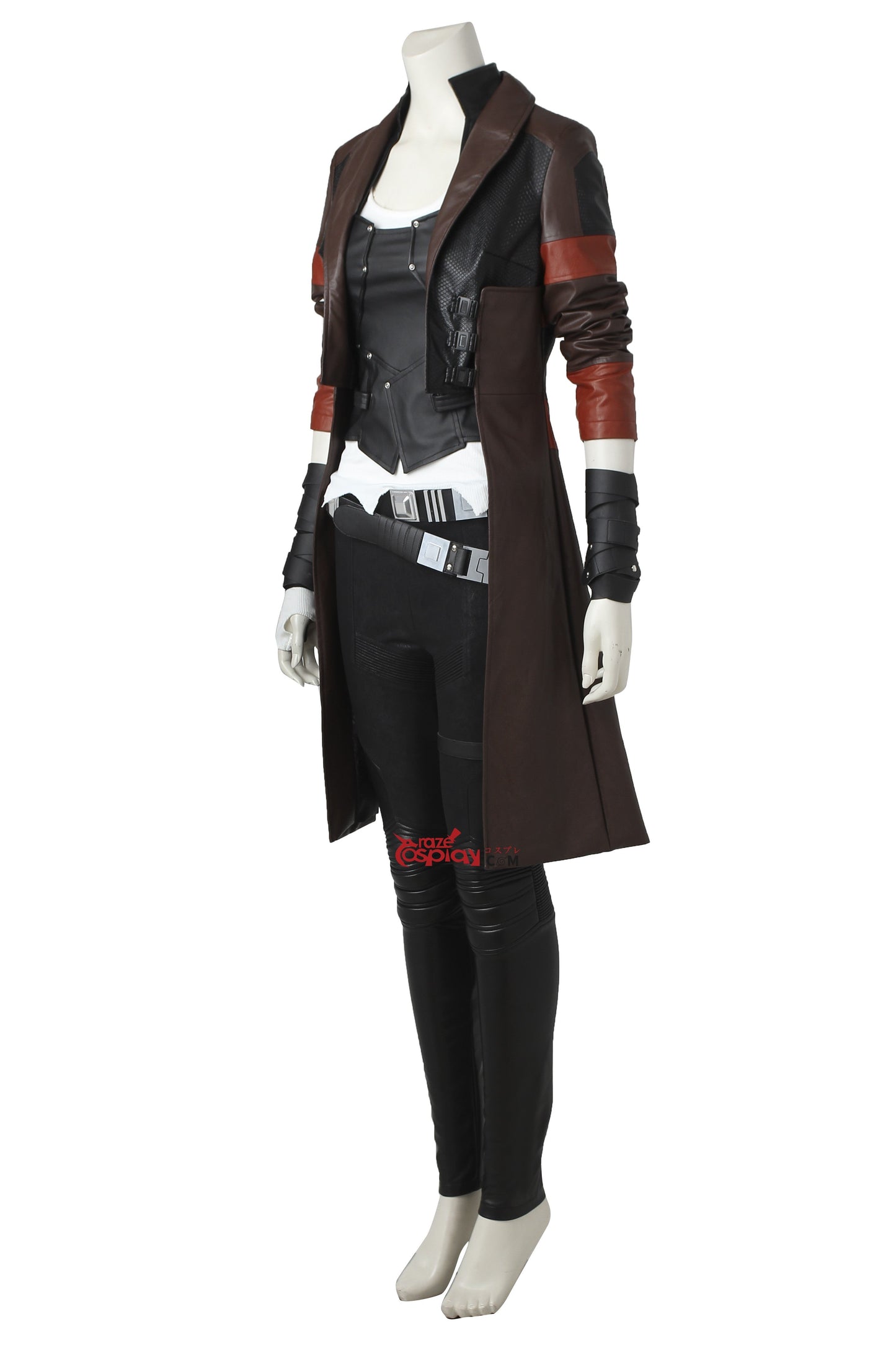 Gamora Brown Outfit Cosplay Costume