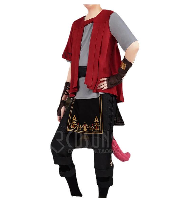 Final Fantasy 14 FF14 Graha Tia Outfit Cosplay Costume