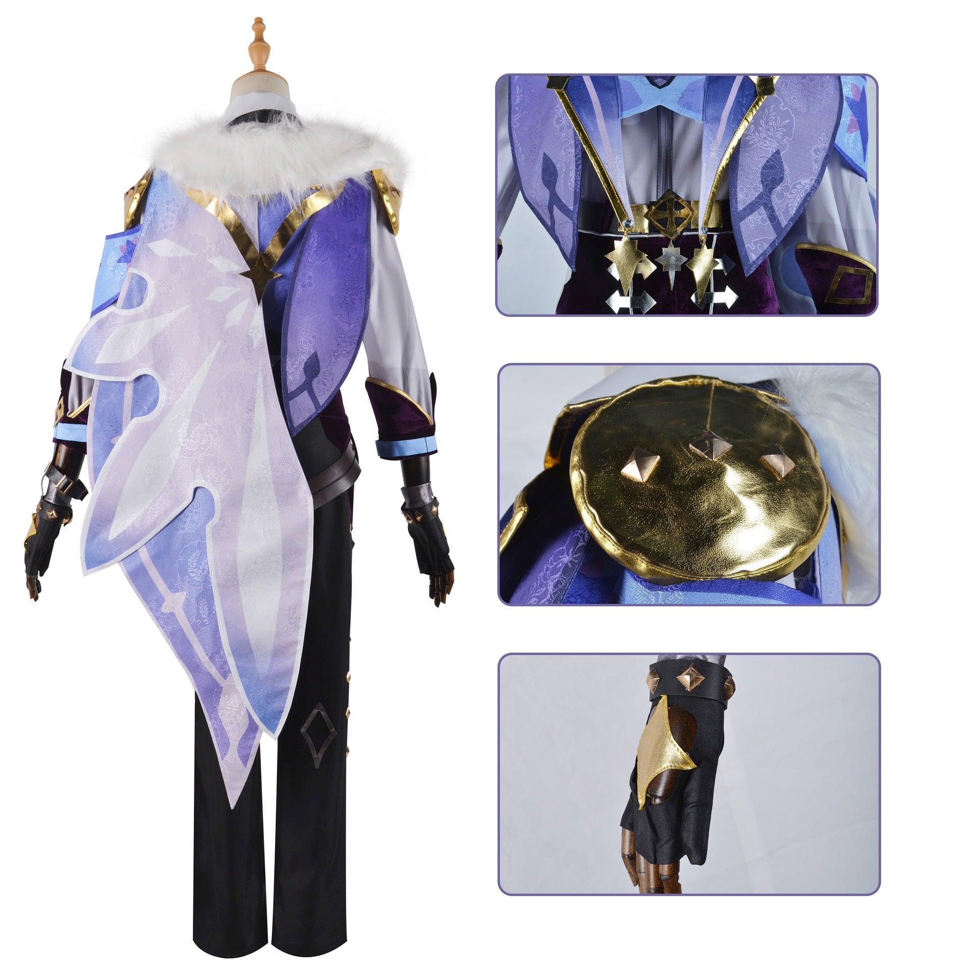 Genshin Impact Kaeya Cosplay Costume Suit