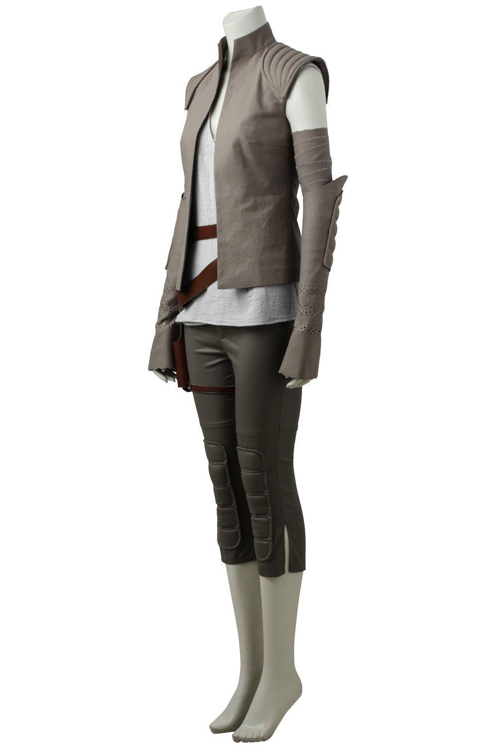 SW 8 The Last Jedi Rey Combat Gear Cosplay Costume