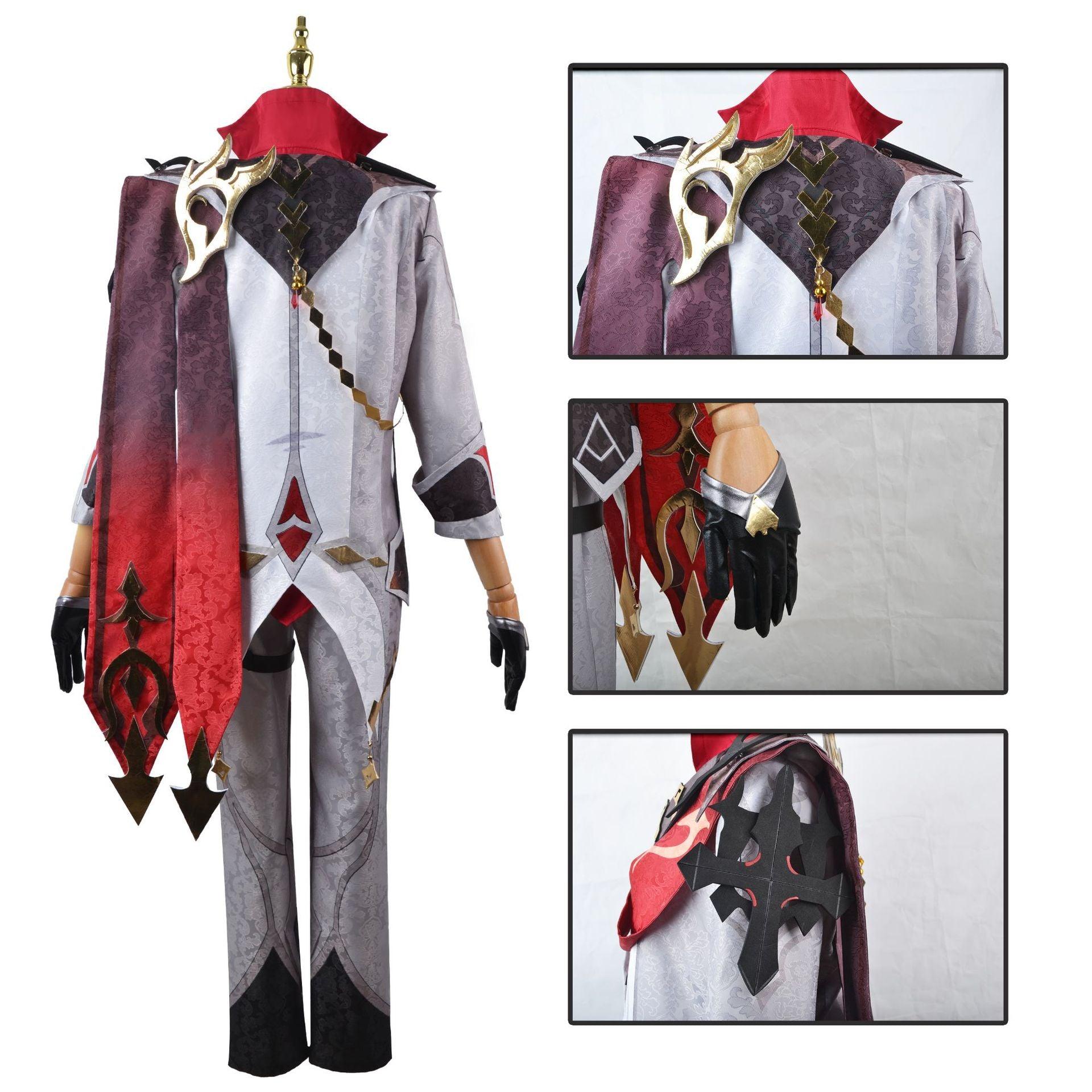 Genshin Impact Tartaglia Cosplay Costume