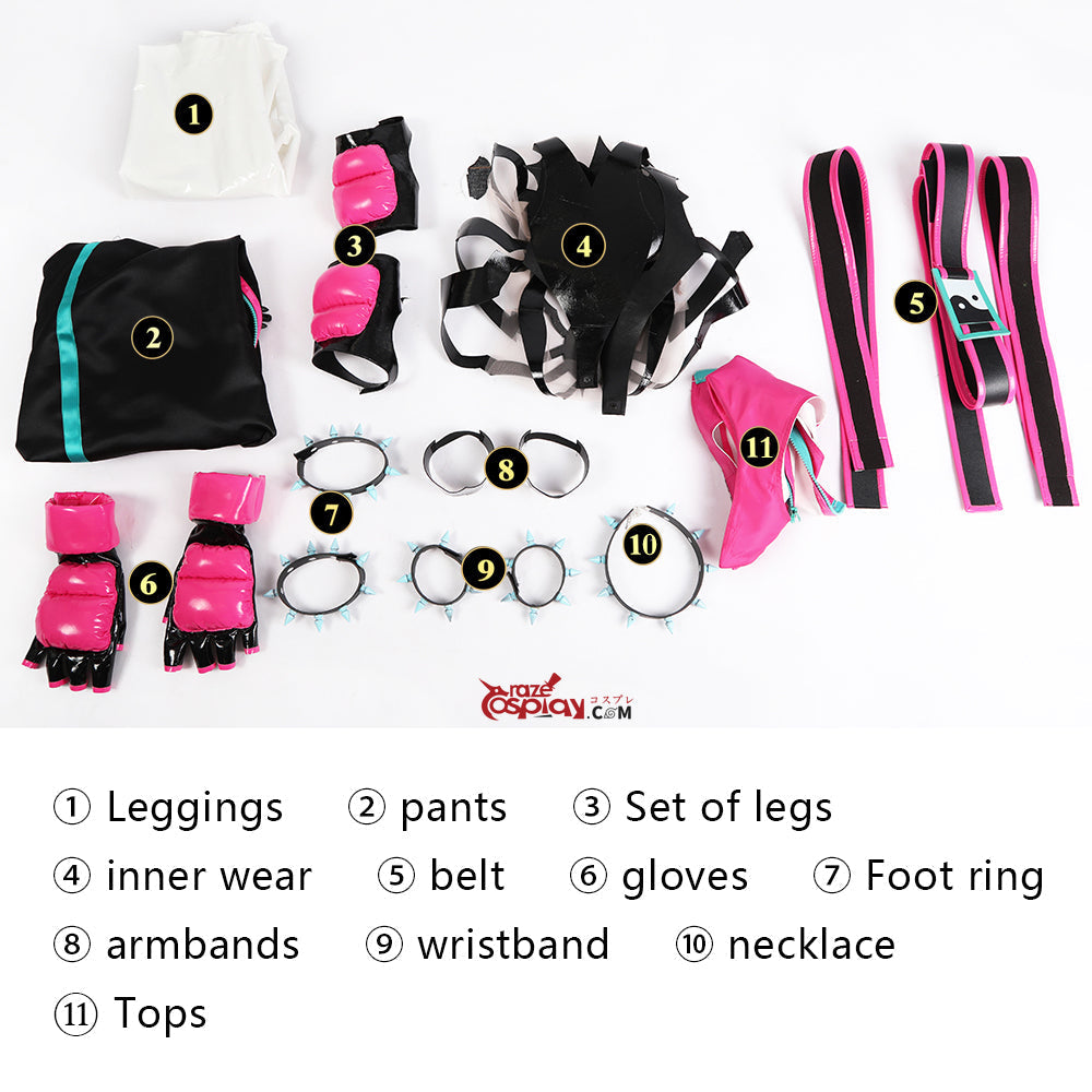 Juri Cosplay Costume