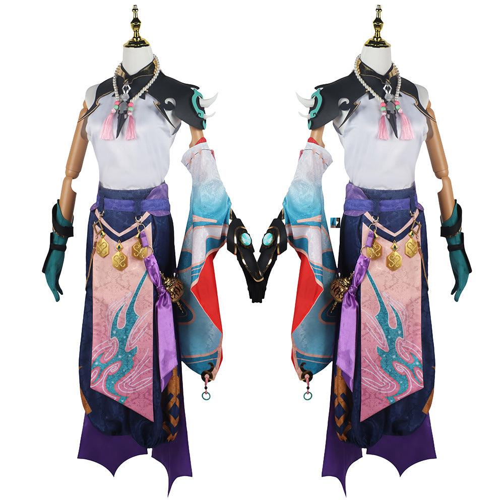 Genshin Impact Xiao Cosplay Costume Suit