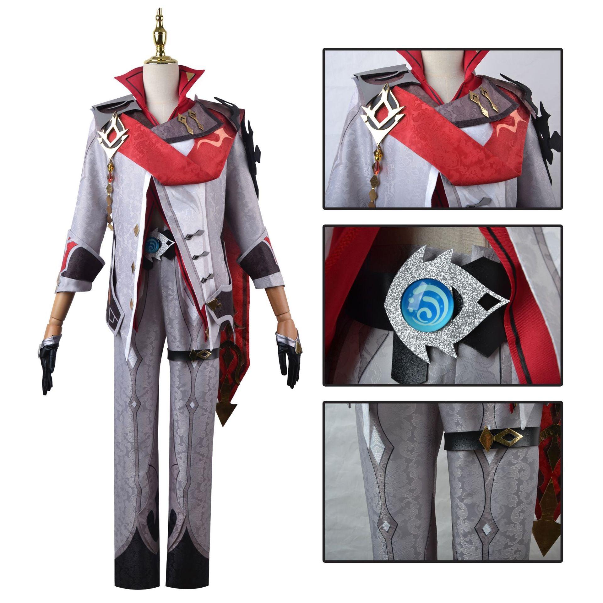 Genshin Impact Tartaglia Cosplay Costume