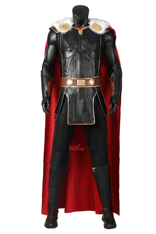 Odin Borson Black Outfit Cosplay Costume