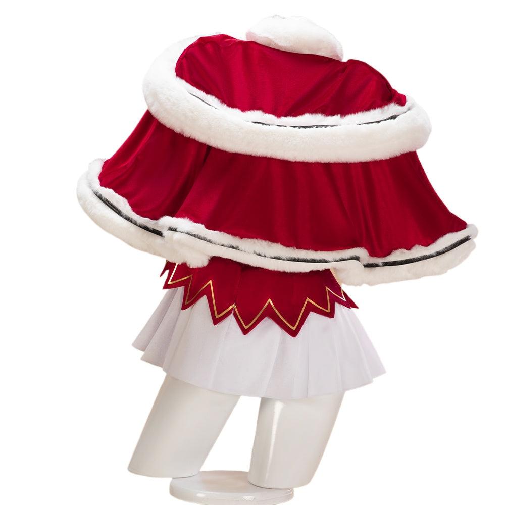 Anime C.C. Christmas Dress Outfit Cosplay Costume