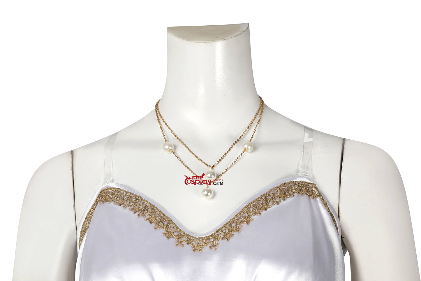 Aerith White Dress Cosplay Costume