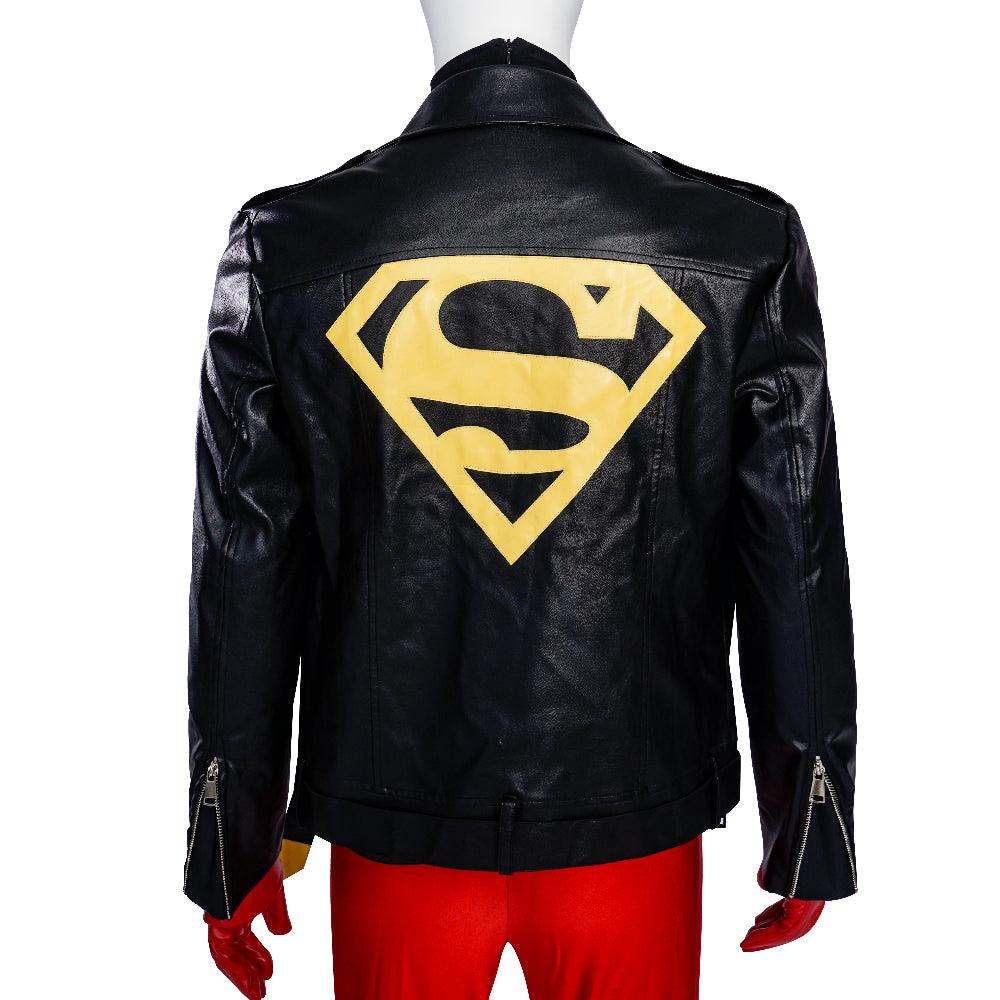 Superboy Conner Kent Jumpsuit Outfit Cosplay Costume