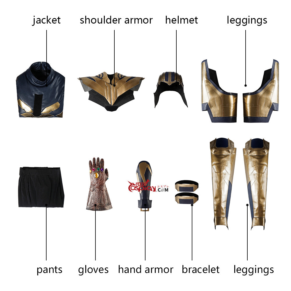 Thanos Outfit Cosplay Costume