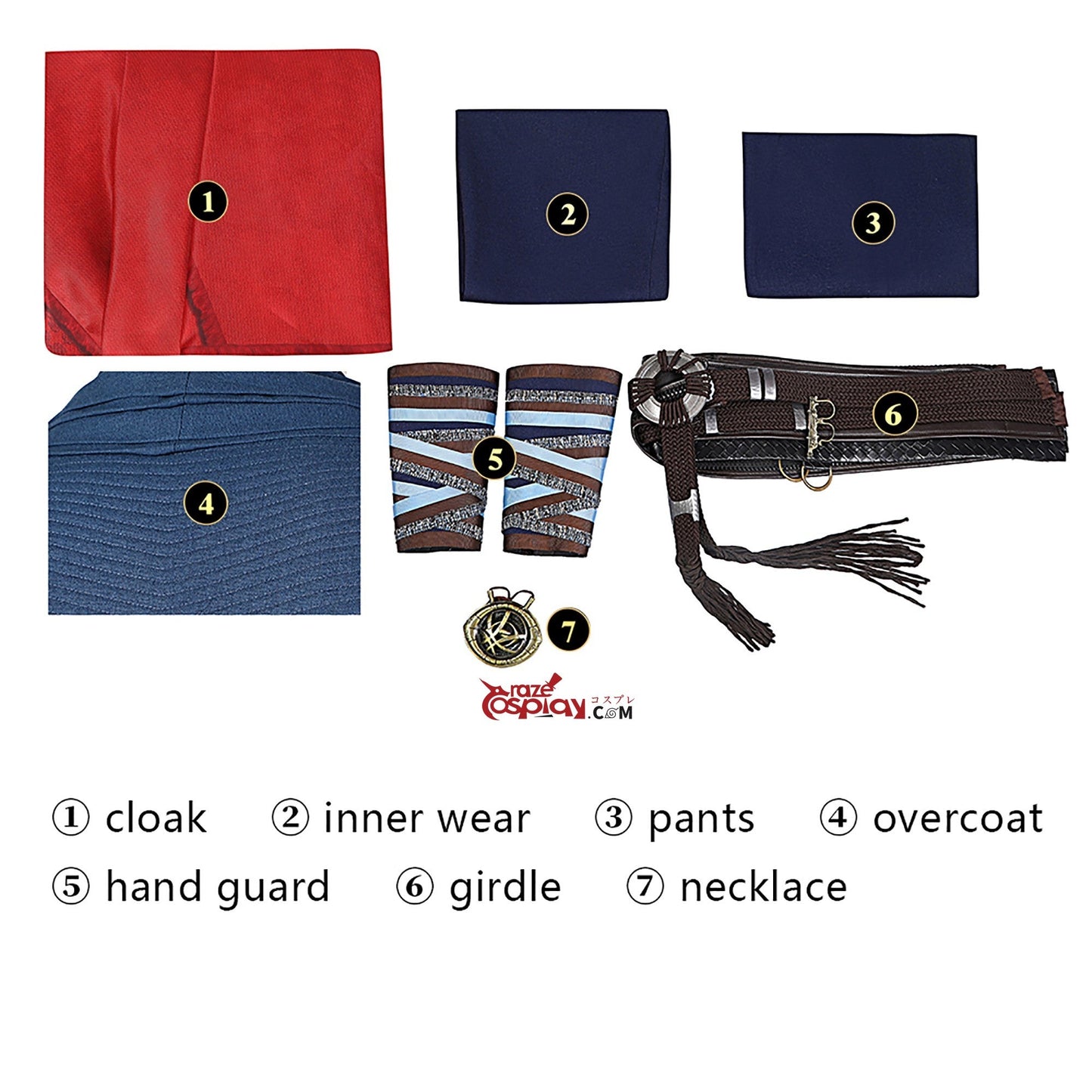 Stephen Strange Mystic Outfit Cosplay Costume