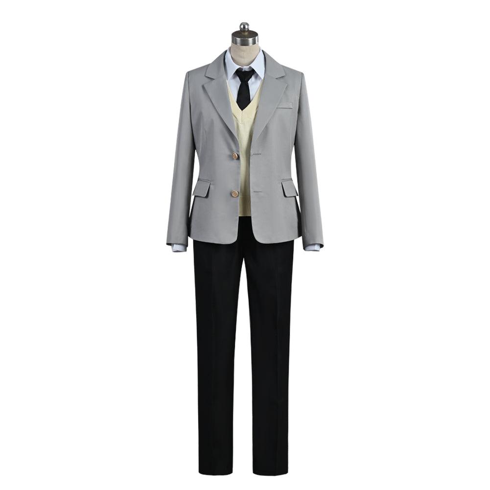 Final Fantasy XIV ff14 Alphinaud Leveilleur School Uniform Suit Cosplay Costume