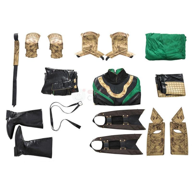 Loki Outfit TV Loki Laufeyson Armor Cosplay Costume