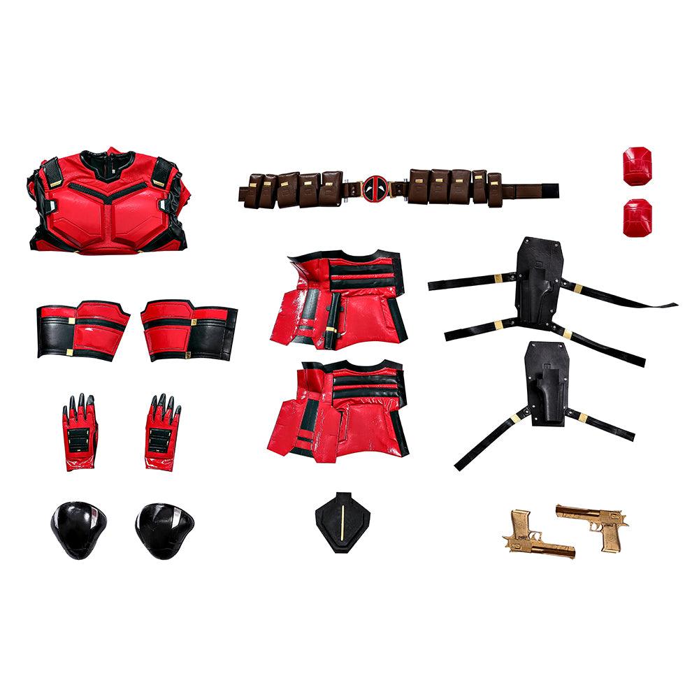 Deadpool 3 Parallel Universe Samurai Wade Wilson Outfit Cosplay Costume