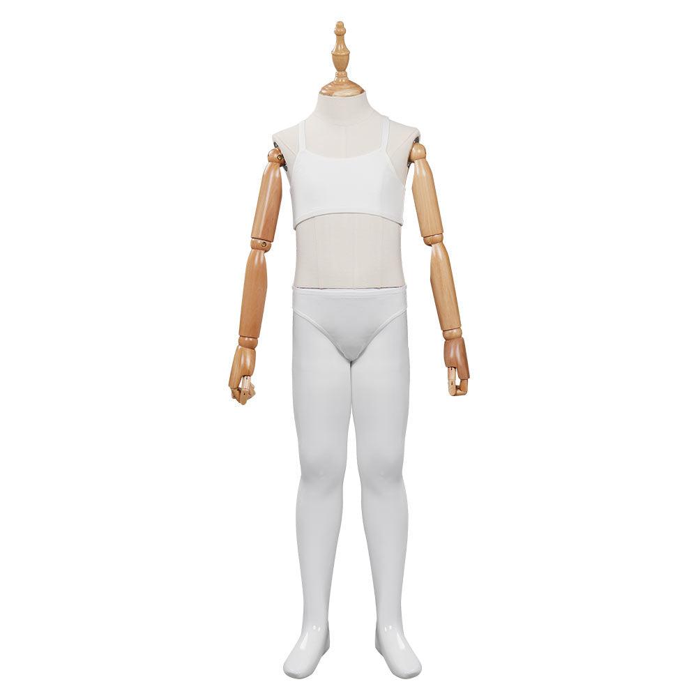 Kids Gilrs Genshin Impact Venti Swimsuit Cosplay Costume