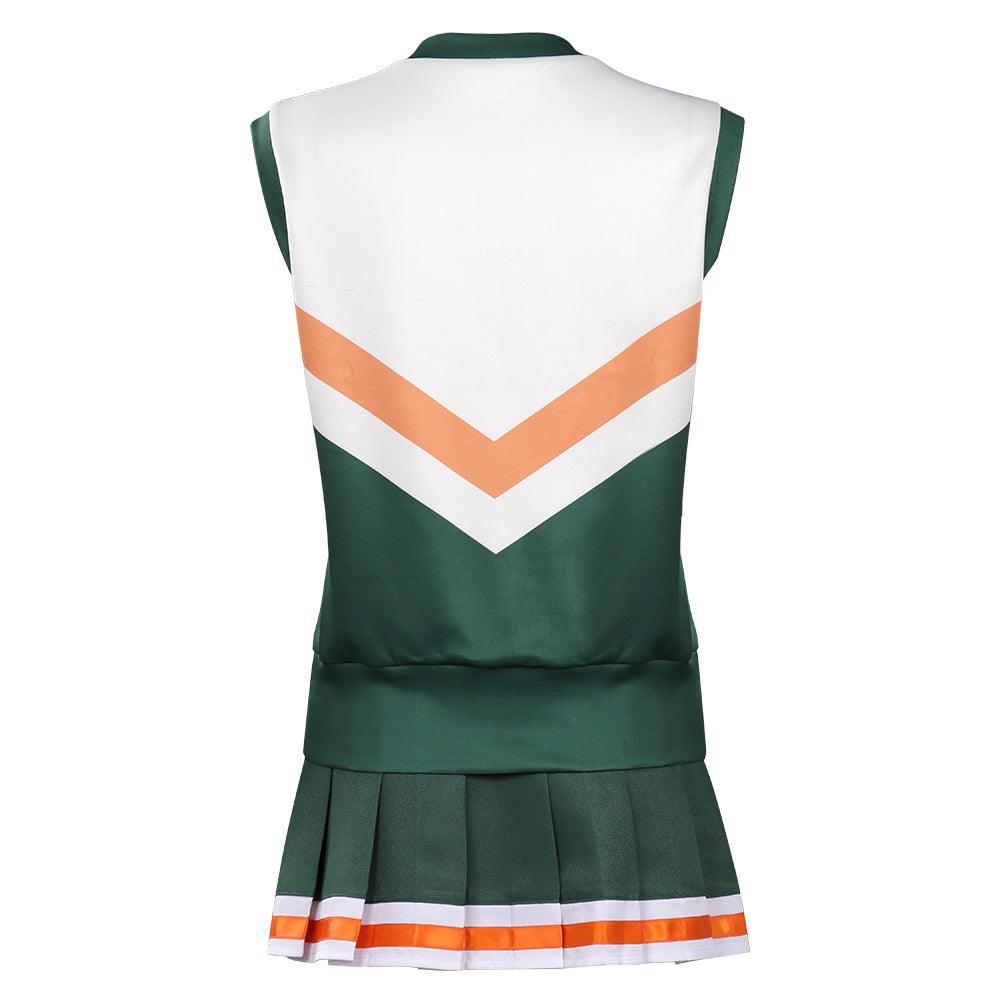 Stranger Things Season 4 Chrissy Hawkins Cheerleader Cosplay Costume Hawkins Cheer Uniform Outfits