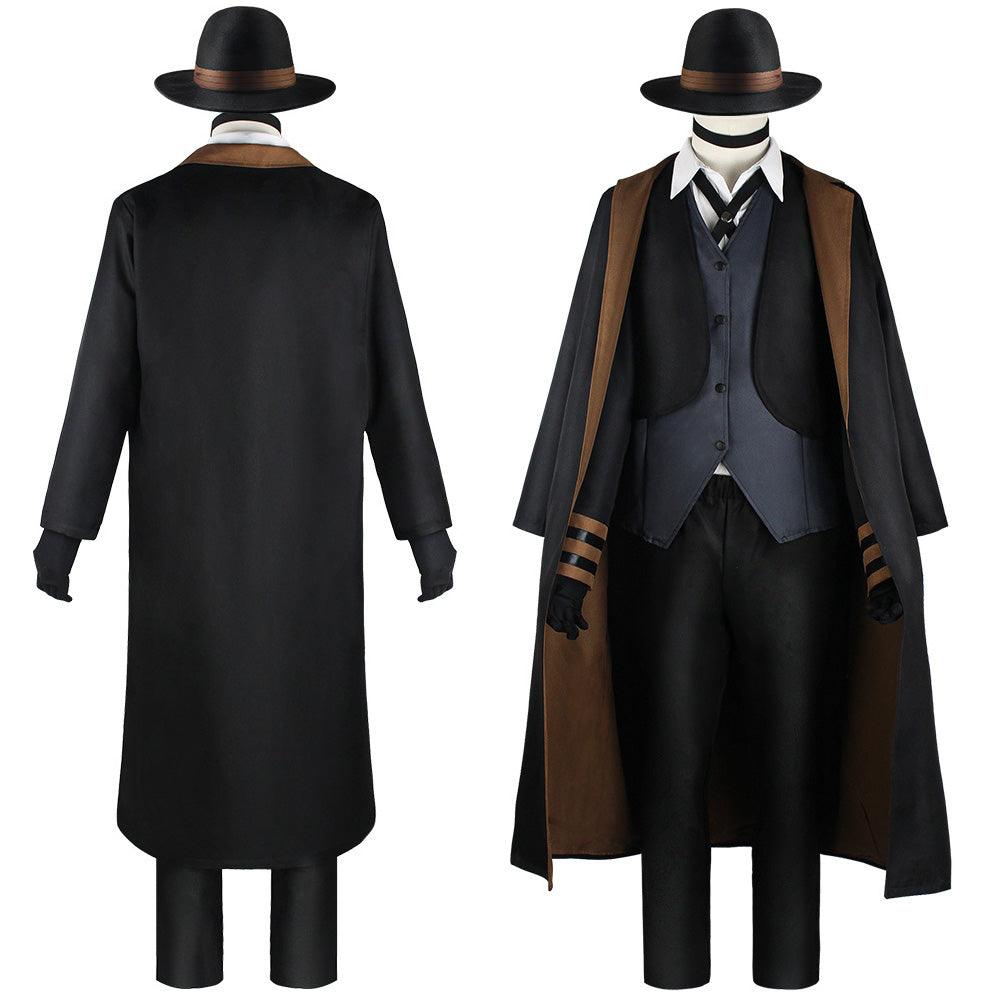 Anime Bungo Stray Dogs Nakahara Chuuya Cosplay Costume Full Set