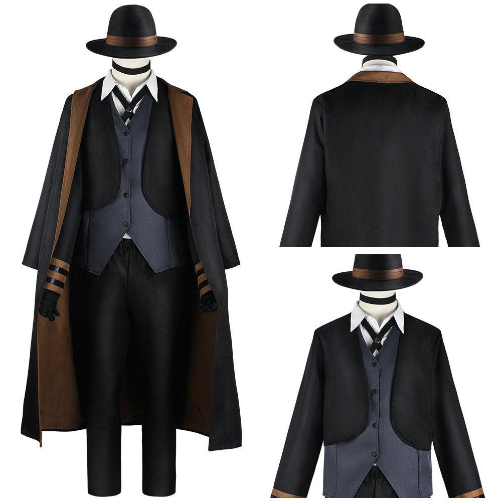 Anime Bungo Stray Dogs Nakahara Chuuya Cosplay Costume Full Set