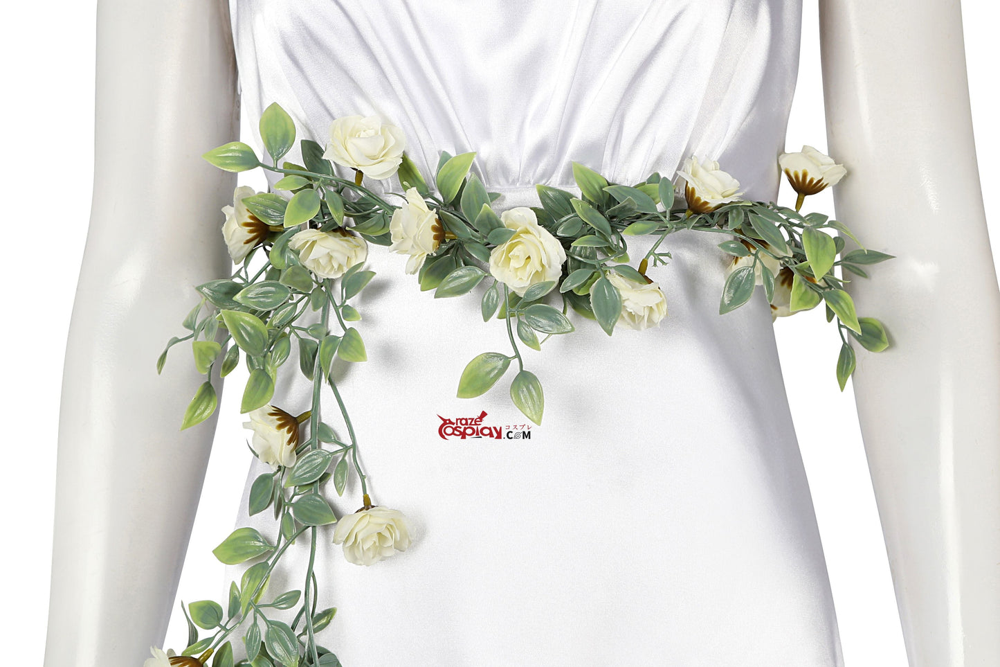 Aerith White Dress Cosplay Costume
