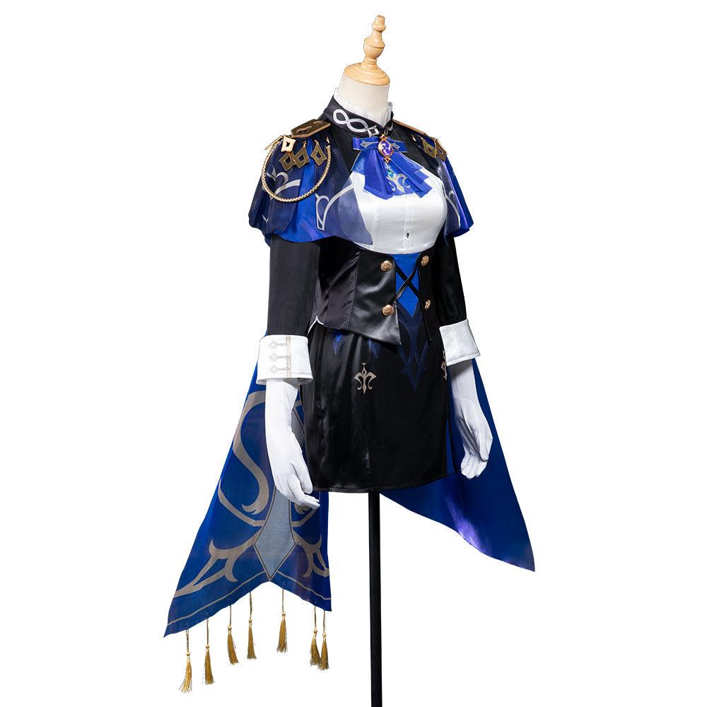 Genshin Impact Clorinde Outfit Cosplay Costume