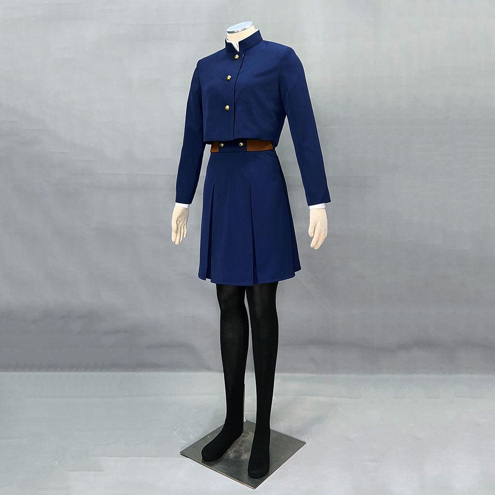 Nobara Kugisaki Outfit Jujutsu Kaisen Navy Blue School Uniform Cosplay Costume