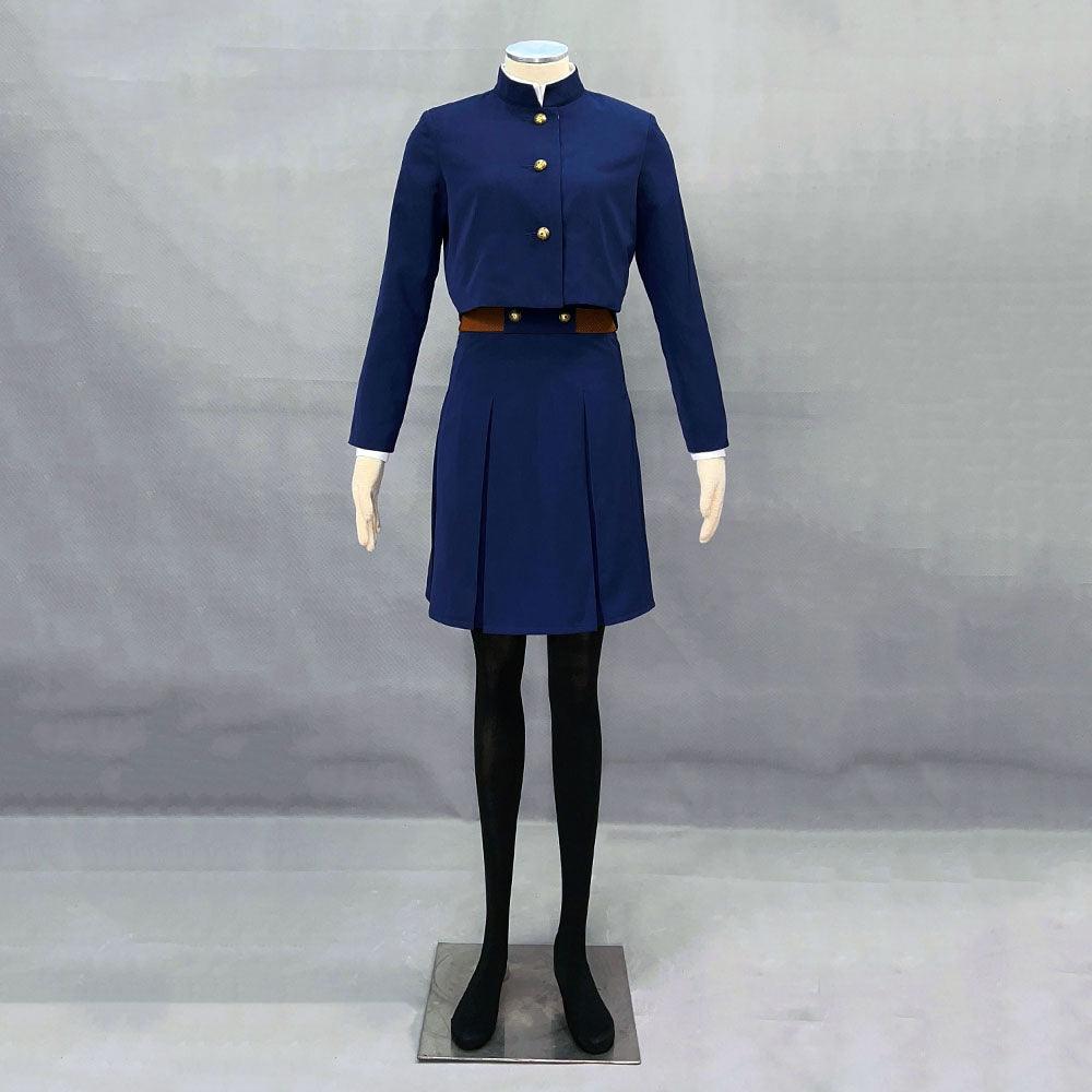 Nobara Kugisaki Outfit Jujutsu Kaisen Navy Blue School Uniform Cosplay Costume