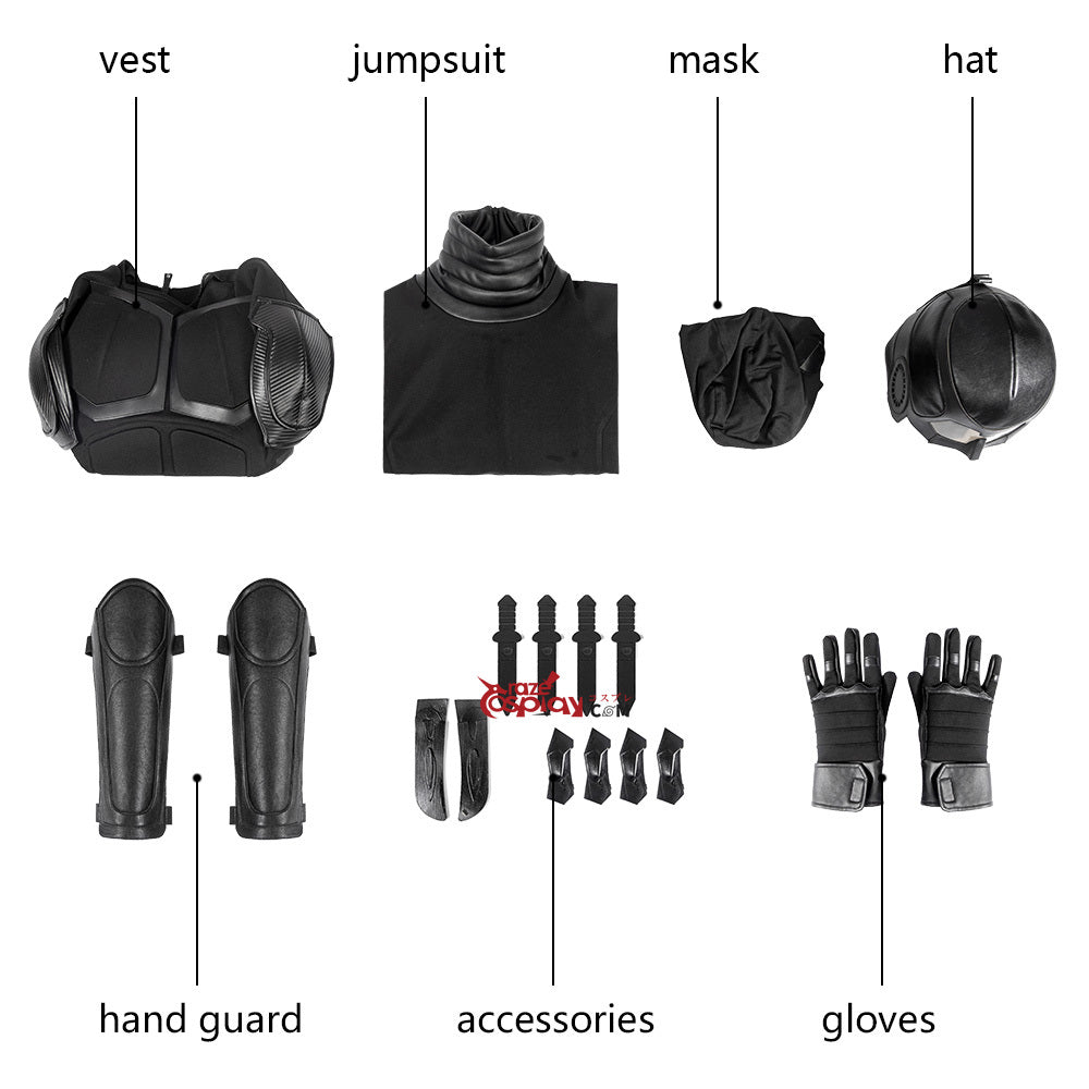 Black Noir Cosplay Costume