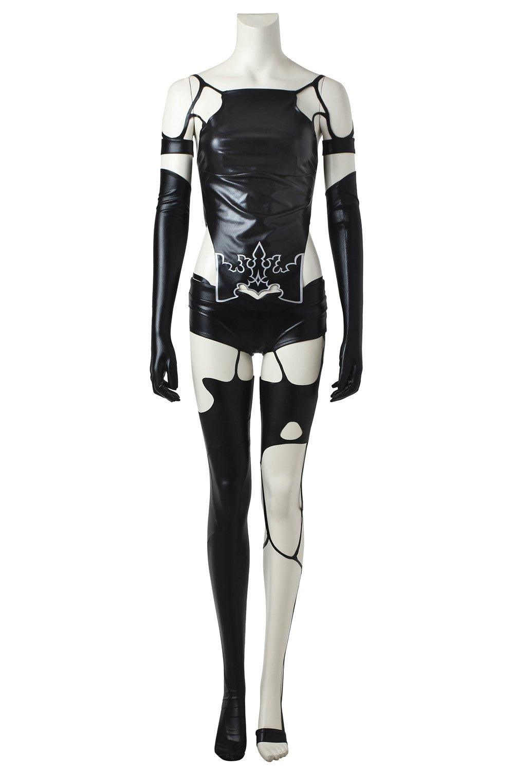 Game NieR: Automata YoRHa Type A No.2 A2 Outfit Cosplay Costume