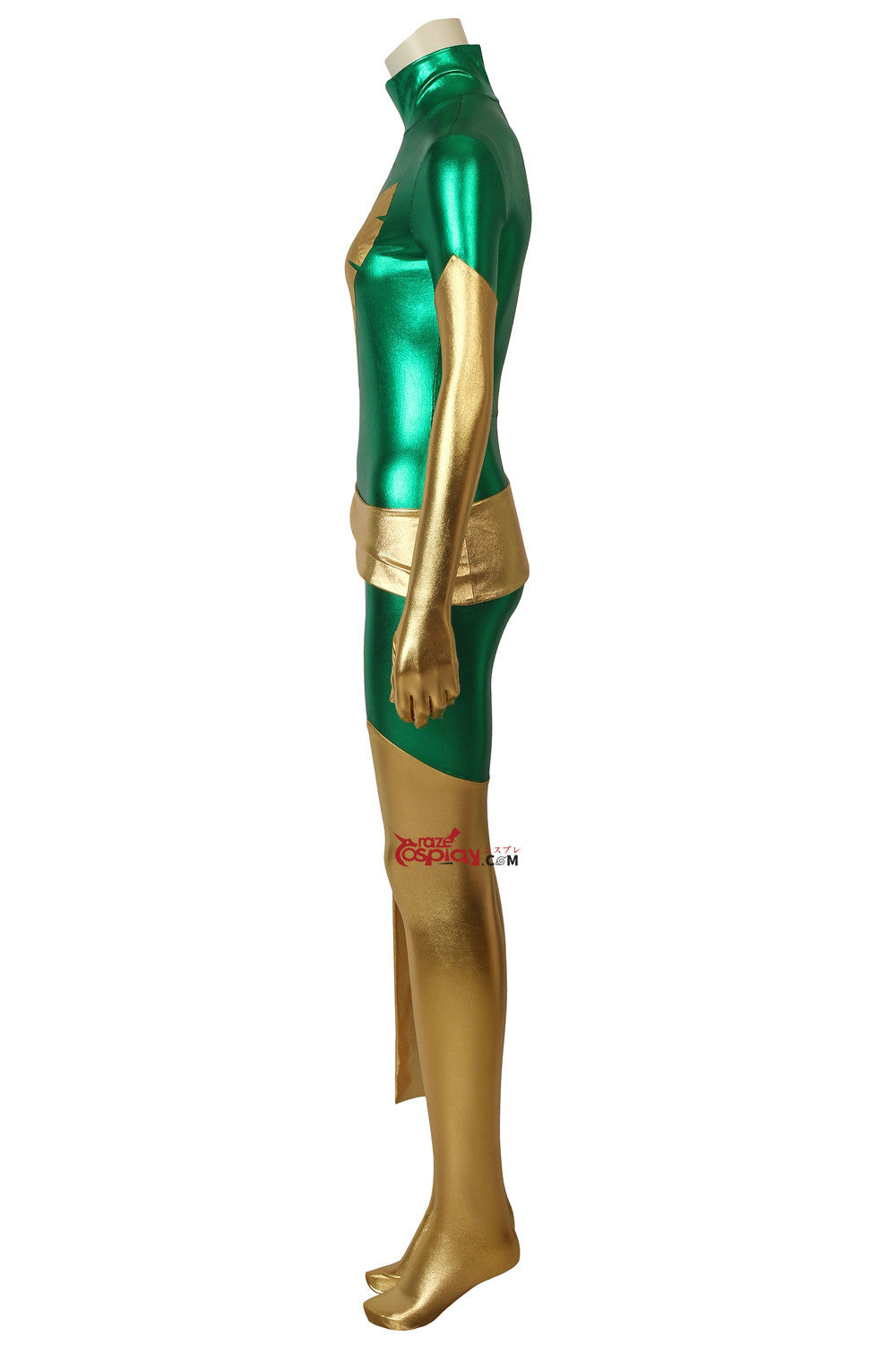 Jean Grey Green Jumpsuit Cosplay Costume