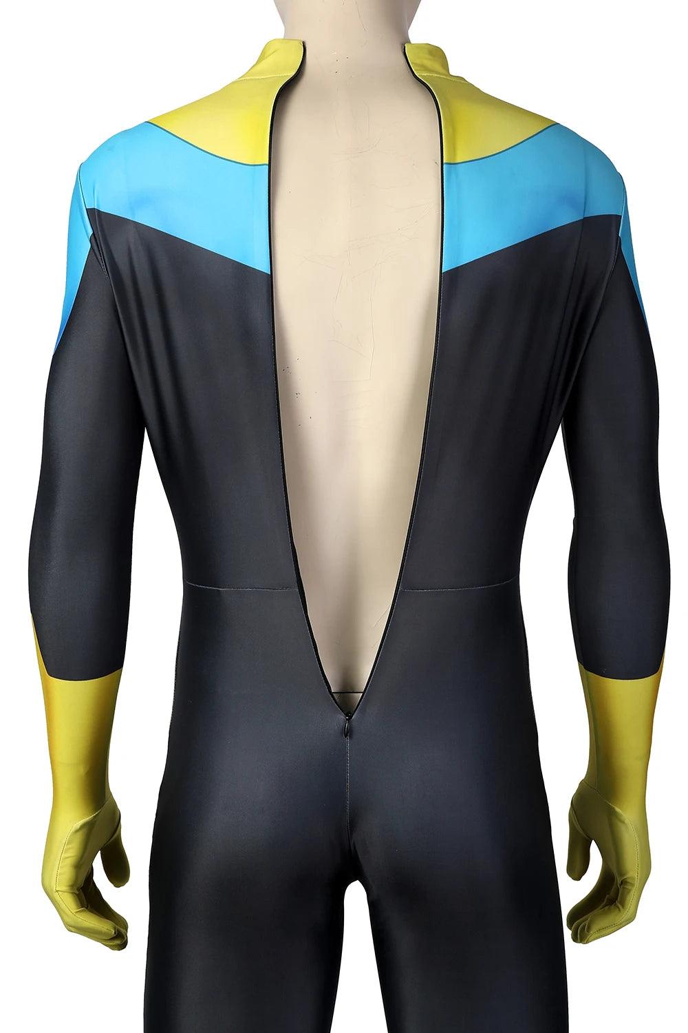 Invincible Mark Grayson Jumpsuit Halloween Cosplay Costume