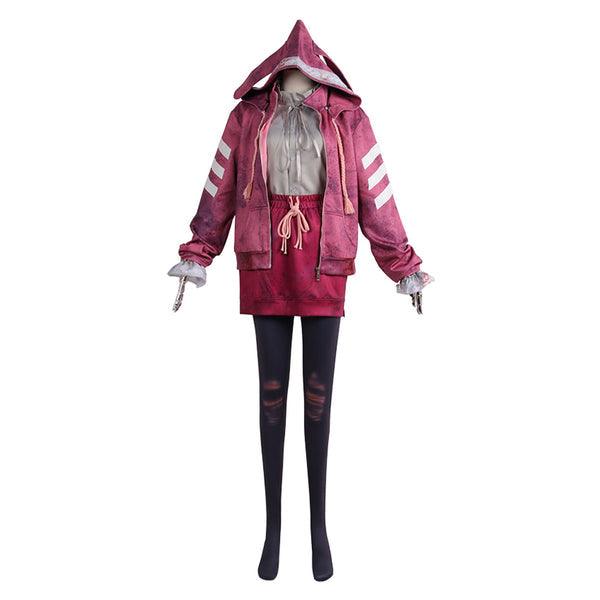 Feng Min Red Outfit Dead by Daylight Cosplay Costume Halloween Carnival Suit