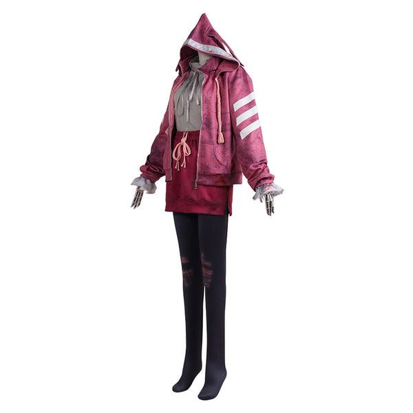 Feng Min Red Outfit Dead by Daylight Cosplay Costume Halloween Carnival Suit