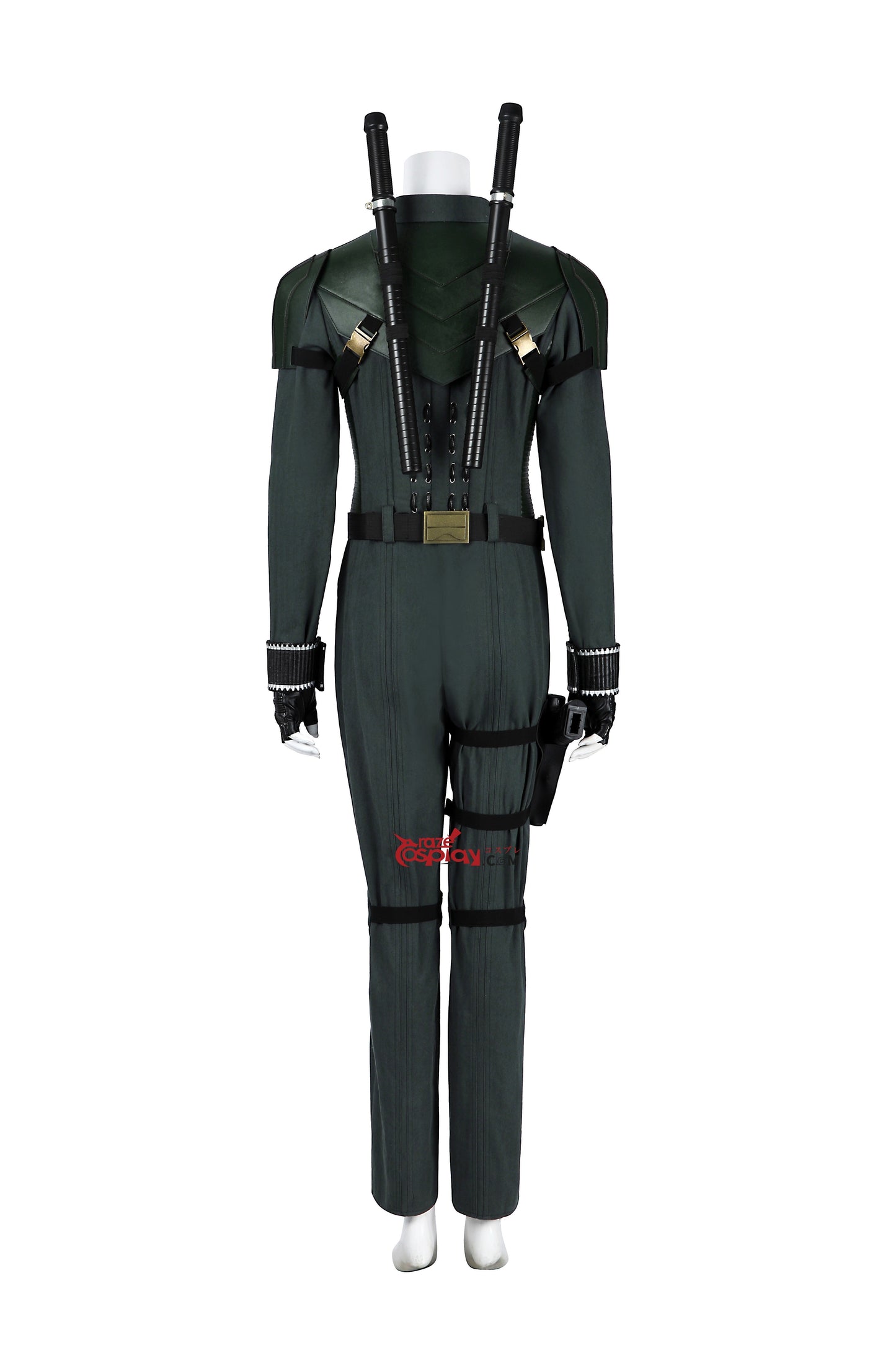 Yelena Black Jumpsuit Cosplay Costume