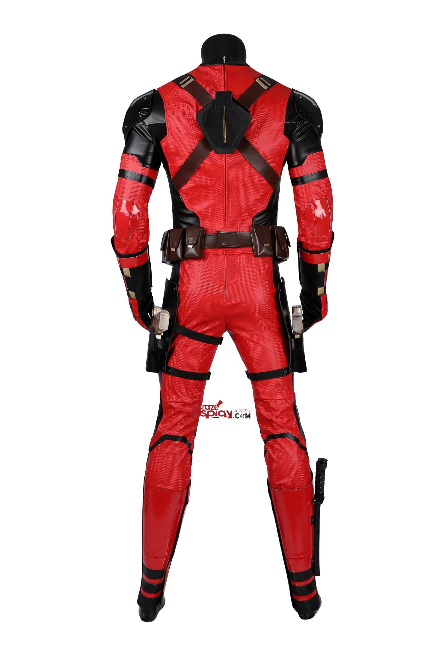 Wade Wilson Red Outfit Cosplay Costume