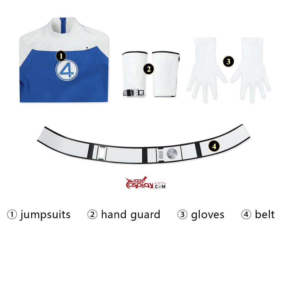 Human Torch Cosplay Costume