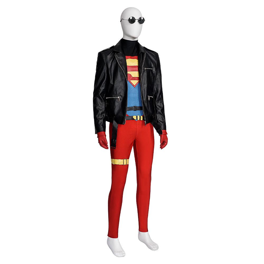 Superboy Conner Kent Jumpsuit Outfit Cosplay Costume