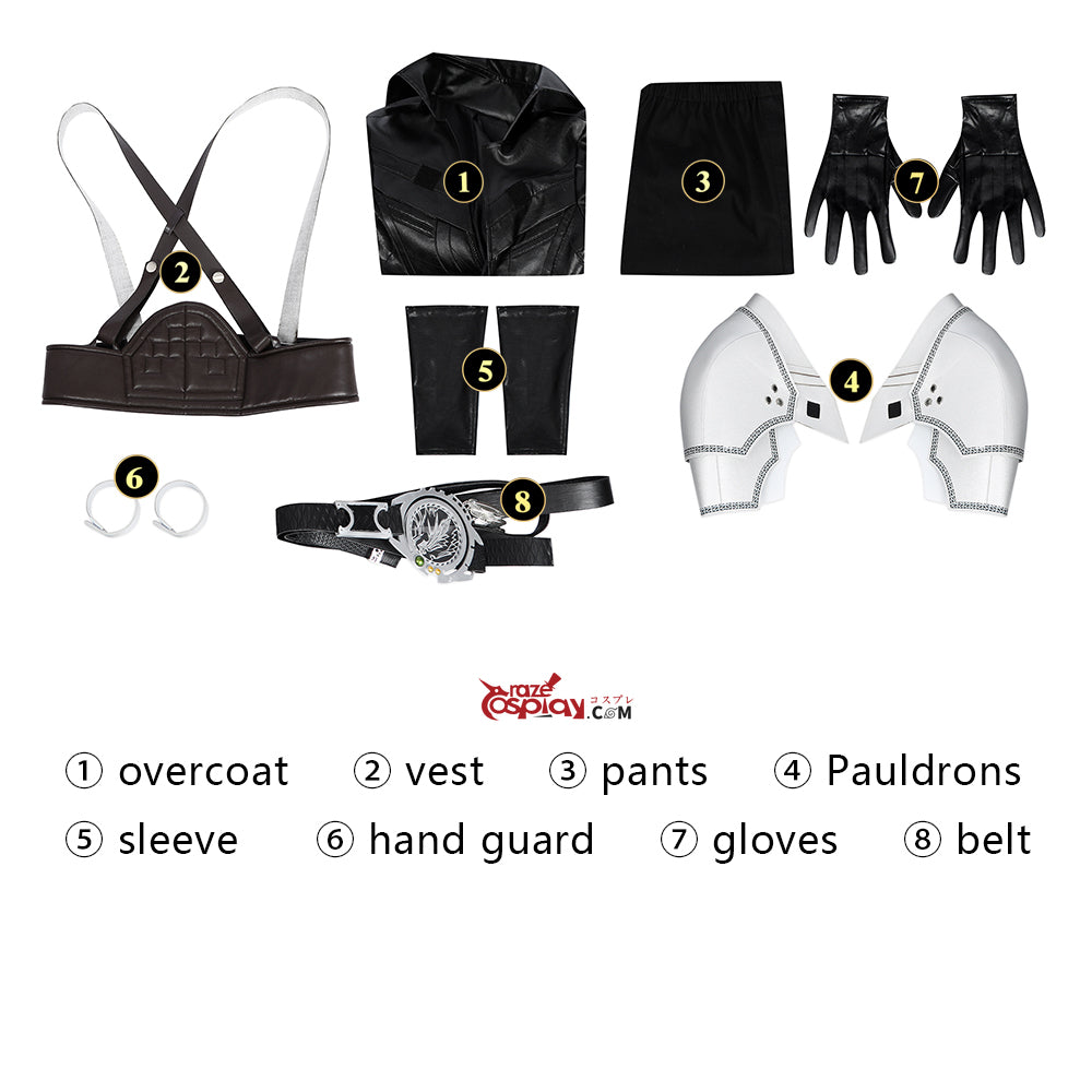 Rebirth Sephiroth Outfit Cosplay Costume