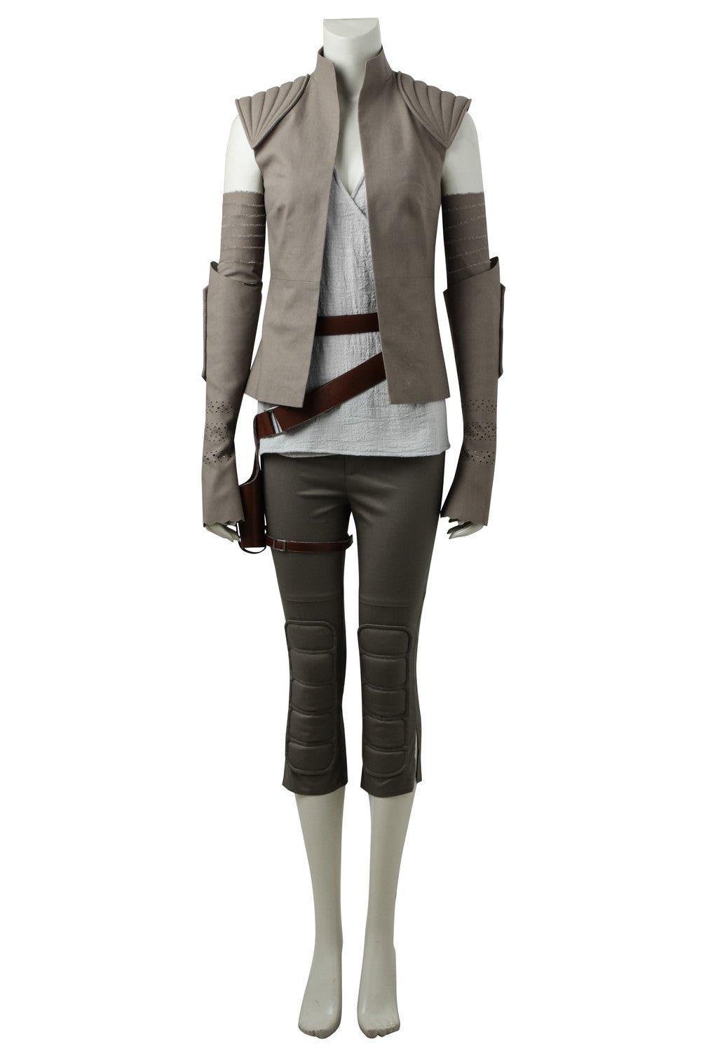 SW 8 The Last Jedi Rey Combat Gear Cosplay Costume