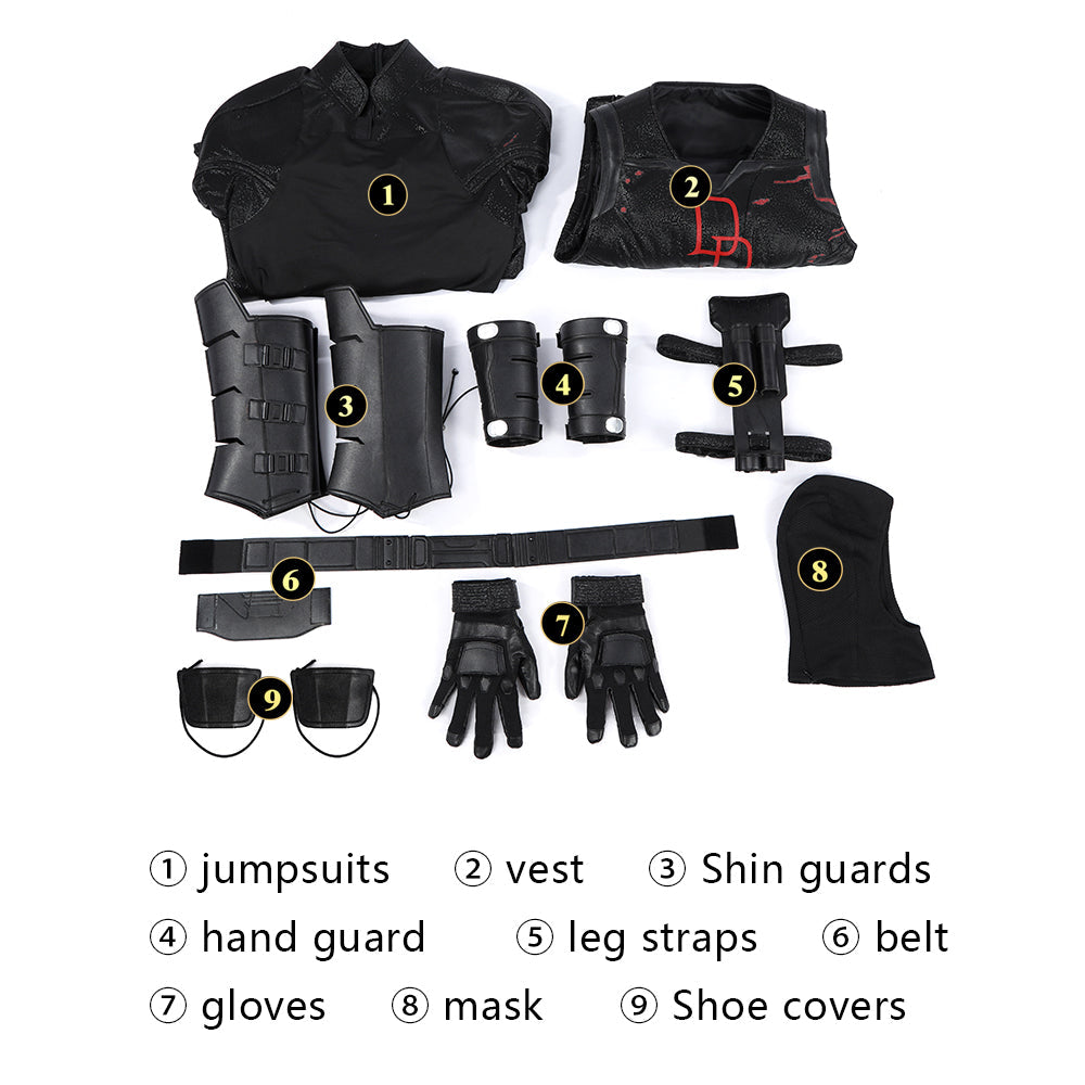 Matt Murdock Outfit Cosplay Costume