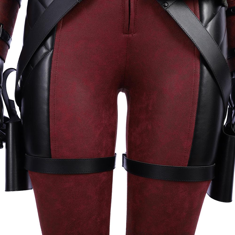 Female Deadpool Outfit Wade Wilson Cosplay Costume