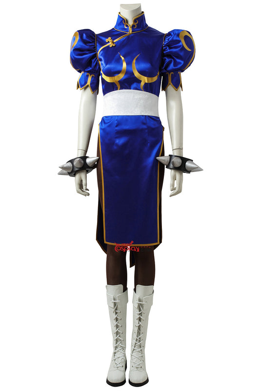 Chun Li Cheongsam Cosplay Costume